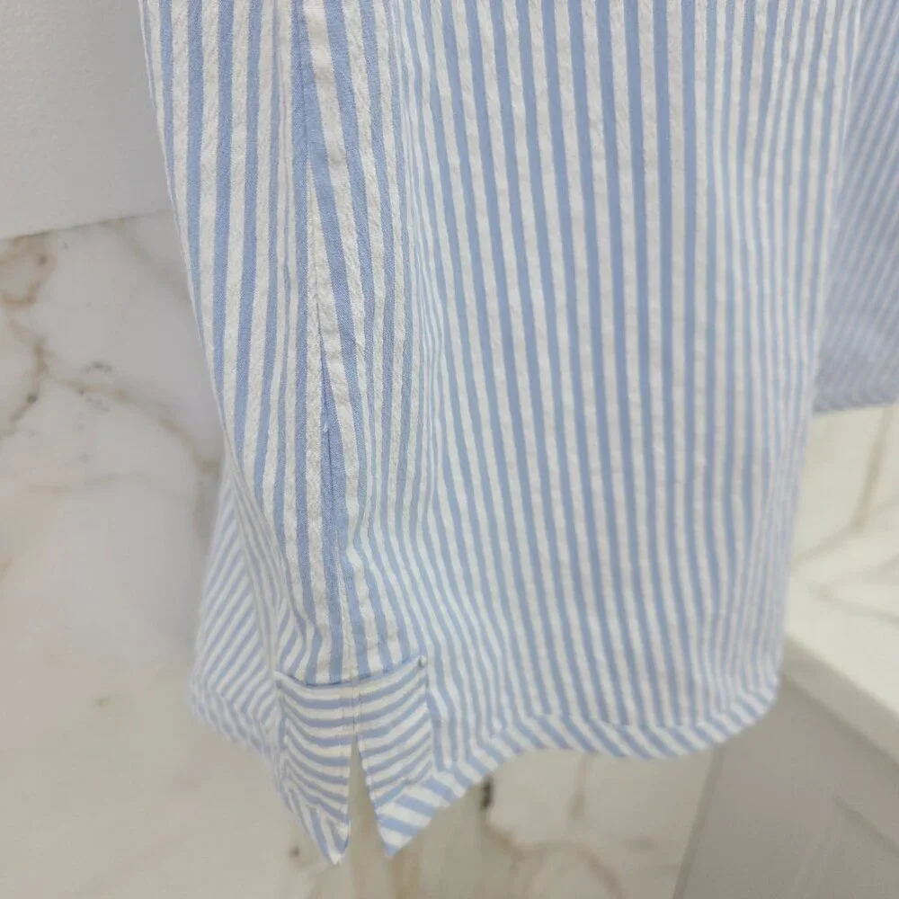 Vineyard Vines Performance dress blue and white size M - Picture 6 of 8